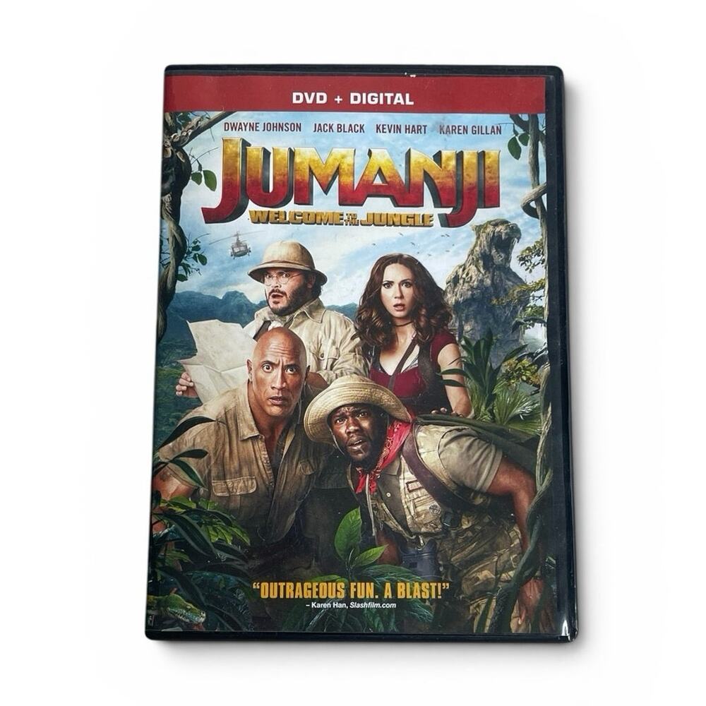 Jumanji: Welcome to the Jungle DVD Movie